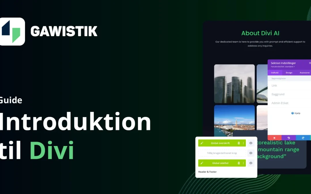 Introduktion til Divi