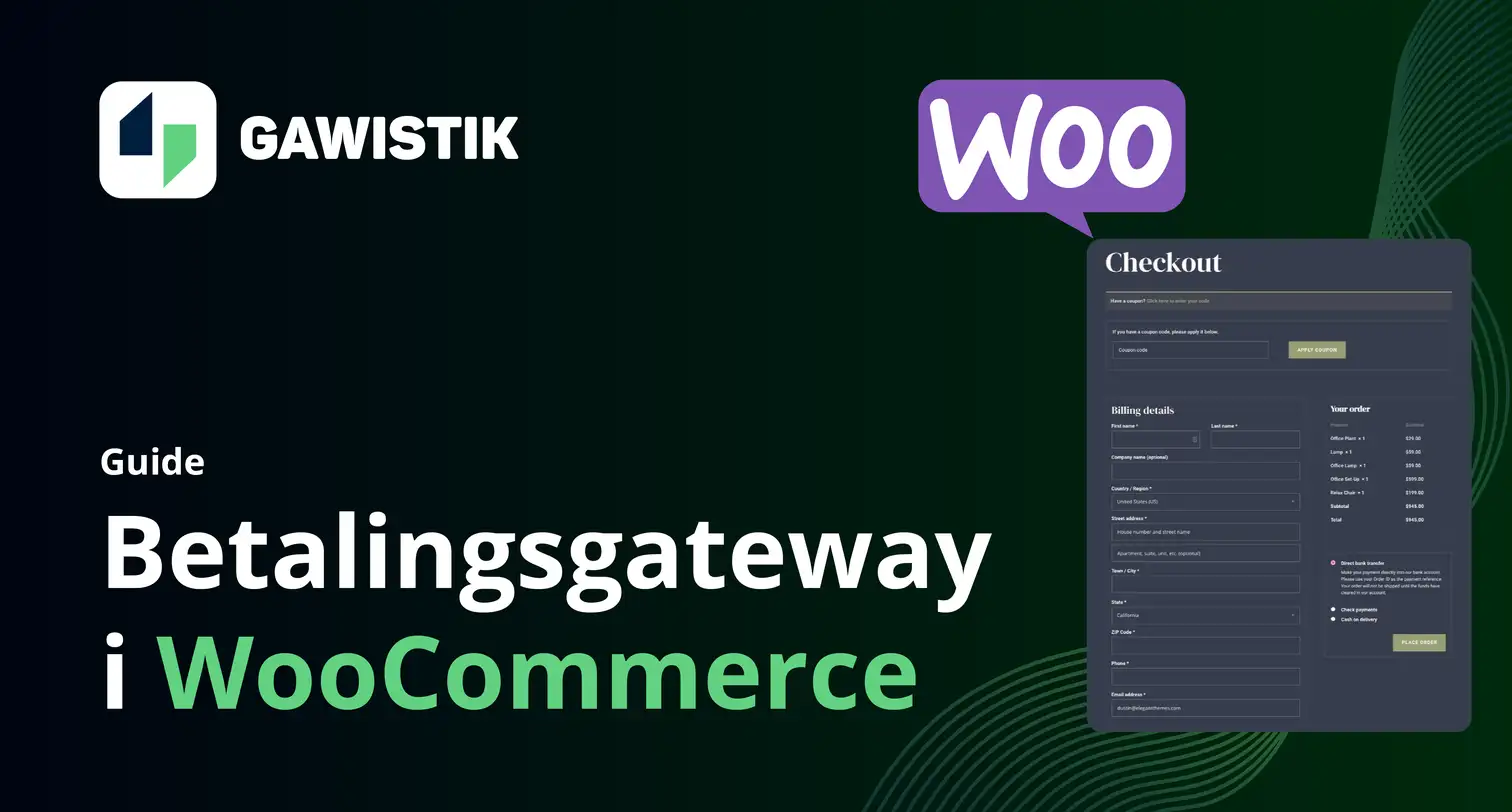 Sådan opsætter du en betalingsløsning i WooCommerce
